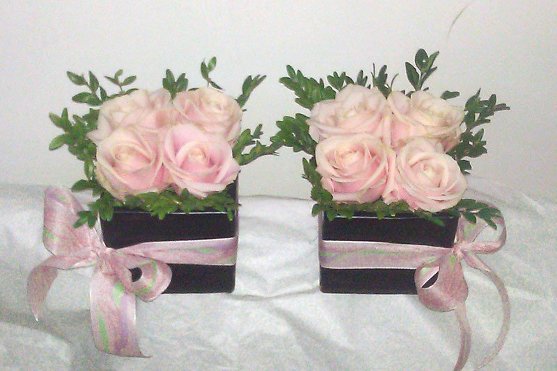 Candle Table Arrangement